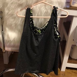 Cute athletic top and skirt